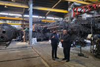 بازدید معاون پژوهش و فناوری دانشگاه جامع علمی کاربردی کشور از مجتمع صنعتی ایران پاش ارومیه