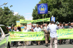 حضور پرشور مجموعه دانشگاه جامع علمی کاربردی آذربایجان غربی در راهپیمایی روز جهانی قدس/ تصویر