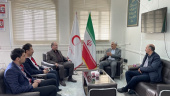 دیدار سرپرست دانشگاه جامع علمی کاربردی استان آذربایجان غربی با سرپرست جمعیت هلال احمر استان