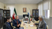 دیدار مدیرعامل مجمع فرهیختگان و پژوهشگران جوان استان با سرپرست دانشگاه جامع علمی کاربردی استان آذربایجان غربی