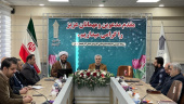 برگزاری نشست محکومیت حادثه تروریستی کرمان در دانشگاه جامع علمی کاربردی استان آذربایجان غربی