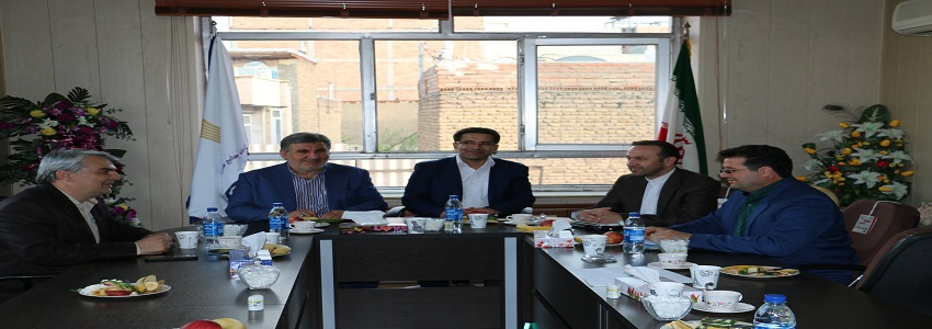دیدار صمیمی رئیس موسسه آموزش عالی علمی کاربردی مدیریت شهری و روستایی وزارت کشور با سرپرست واحد استانی